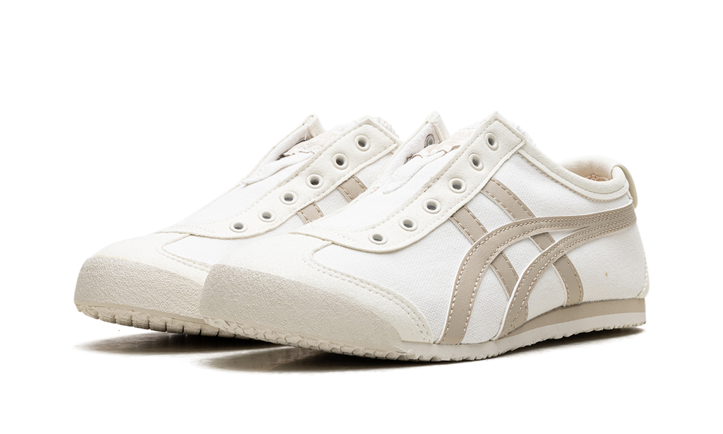 Onitsuka-tiger|mexico-66-slip-on-white-beige-132690