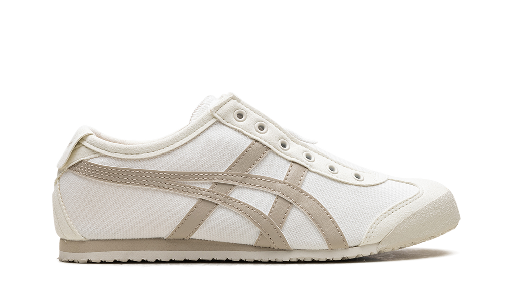 Onitsuka-tiger|mexico-66-slip-on-white-beige-132690